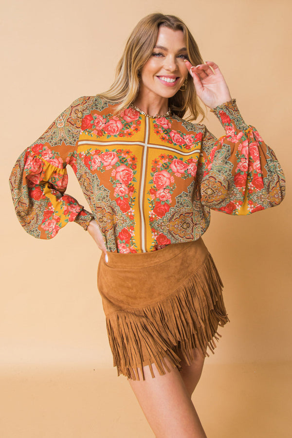 mood-setter-woven-top Flying Tomato-Sophia's StyleTOPS-1